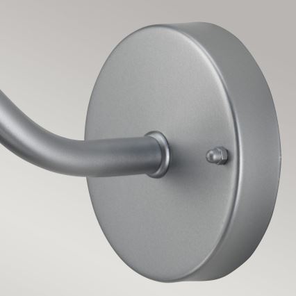 Elstead - Външна стенна лампа KLAMPENBORG 1xE27/60W/230V IP44 матов хром